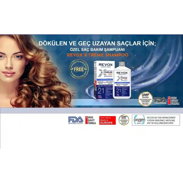 REVOX X-Treme Şampuan 400 ml