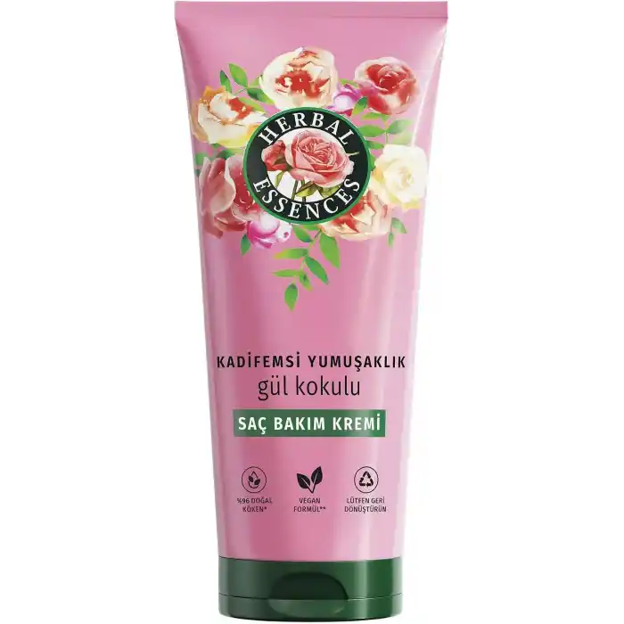 Herbal Essences Kadifemsi Yumuşaklık Gül Kokulu Saç Bakım Kremi 250ml