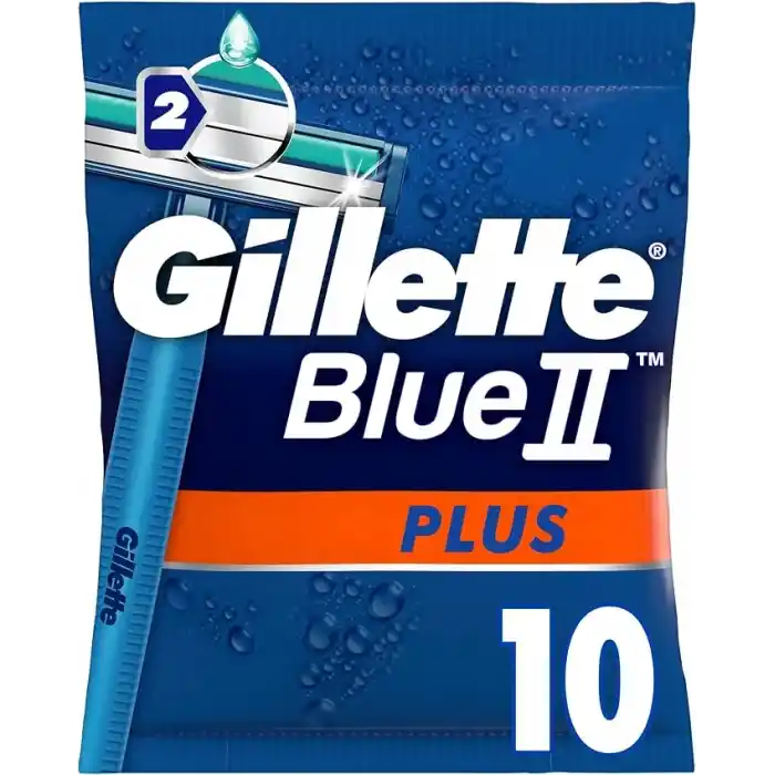 Gillette Blue2 Plus Kullan At Erkek Tıraş Bıçağı 10lu