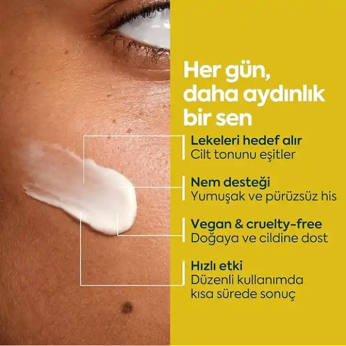 CLASYCARE Leke Karşıtı Aydınlatıcı – Yüz İçin Koyu Leke Giderici, Siyah Nokta Karşıtı Cilt Bakım Kremi, Komedojenik Olmayan Hafif Nemlendirici, 40 ml