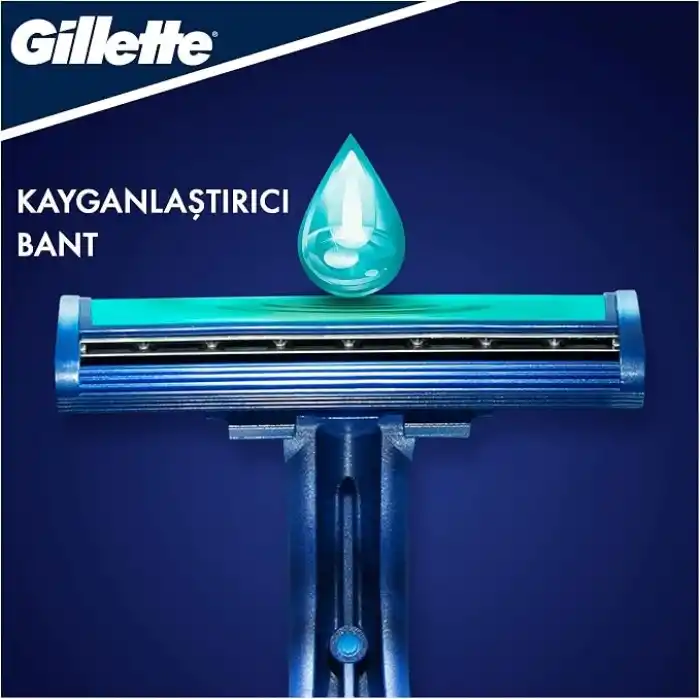 Gillette Blue2 Plus Kullan At Erkek Tıraş Bıçağı 10lu