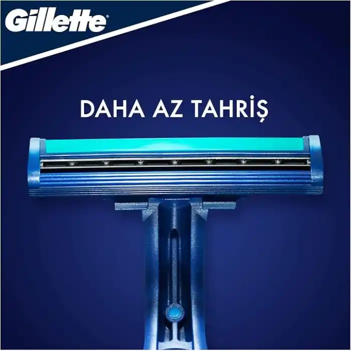 Gillette Blue2 Plus Kullan At Erkek Tıraş Bıçağı 10lu