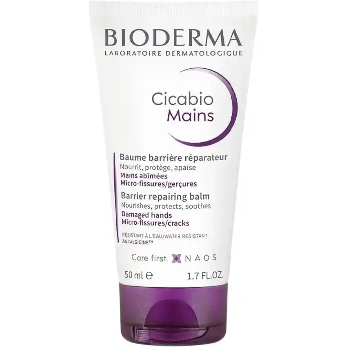 Bioderma Cicabio Hand Cream Hasar Görmüş Eller Onarıcı Yatıştırıcı Yoğun Nemlendirici El Kremi Shea Yağı 50ml