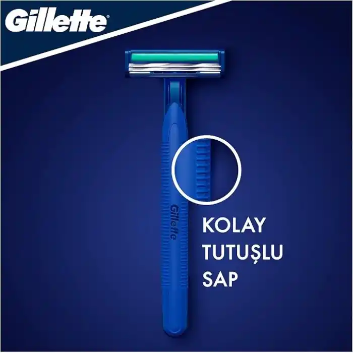 Gillette Blue2 Plus Kullan At Erkek Tıraş Bıçağı 10lu