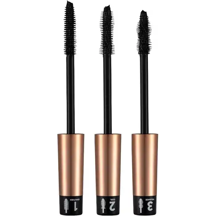 Flormar 3 Kademeli Ayarlanabilir Maskara (SİYAH) - Triple Action Mascara - 001-8690604275588