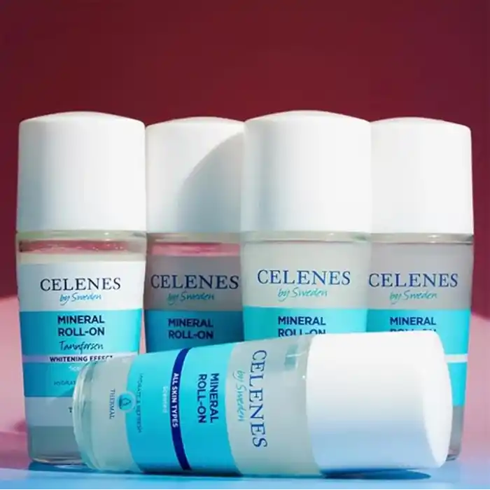 Celenes By Sweden Thermal Roll-On Beyazlatıcı Koltukaltı İçin Erkeklere Özel 75 ml