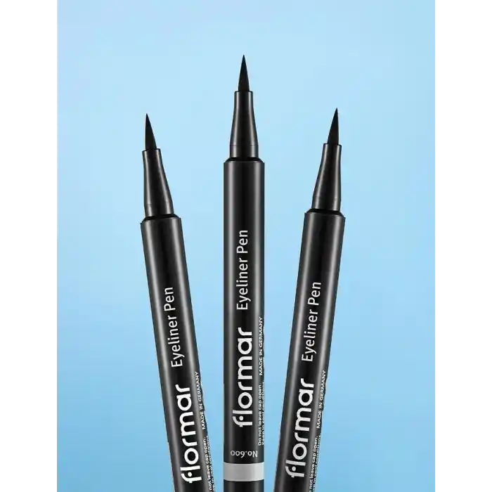 Eyeliner Pen Yüksek Pigmentli & Yarı Mat Bitişli Keçe Uçlu Likit Göz Kalemi