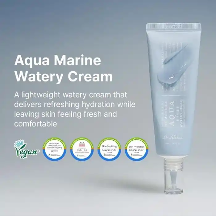 Dr. Althea Aqua Marine Watery Cream – Yoğun Nemlendirici ve Bariyer Destekleyici Hafif Su Bazlı Krem
