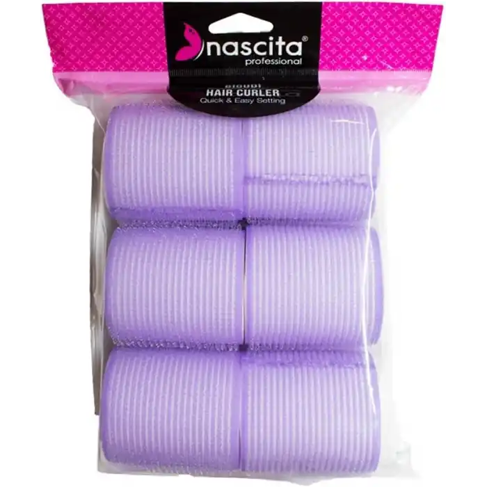 Nascita 55x63 mm 6lı Cırtlı Süngerli Bigudi - 62