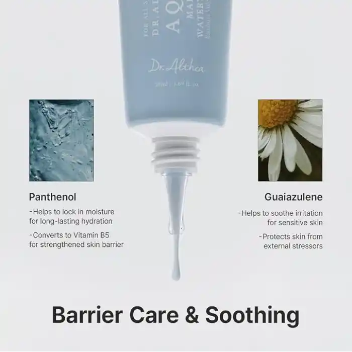 Dr. Althea Aqua Marine Watery Cream – Yoğun Nemlendirici ve Bariyer Destekleyici Hafif Su Bazlı Krem