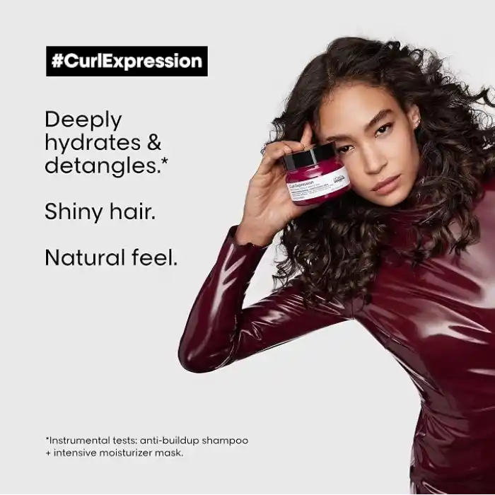 LOréal Professionnel Paris Serie Expert Curl Expression Kıvırcık Saçlar Için Yoğun Nemlendirici Saç Maskesi 250ml