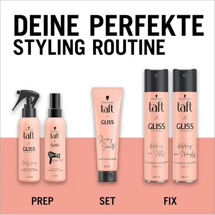 TAFT X GLISS Hacim Veren Fön Suyu 150 ml
