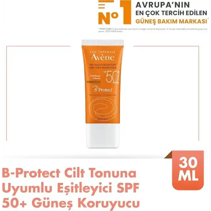 Avene Avene Solaire B-Protect SPF 50 Güneş Kremi 30ml 1 Paket