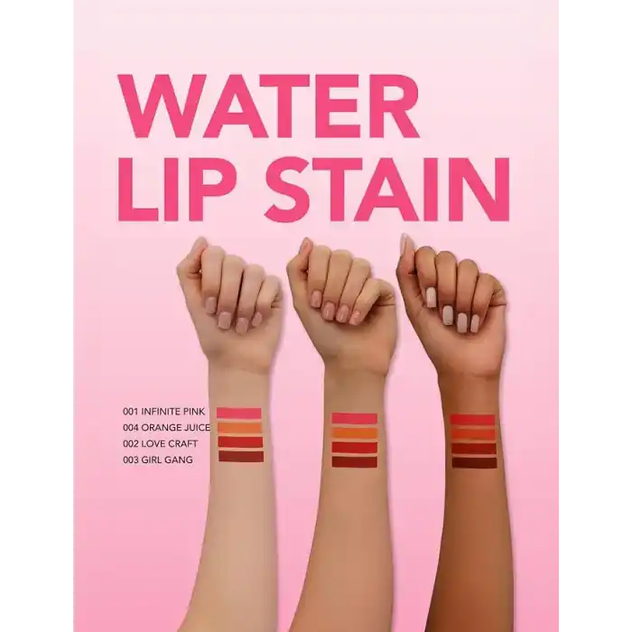 Water Lip Stain Su Bazlı & Kalıcı Dudak Renklendiricisi
