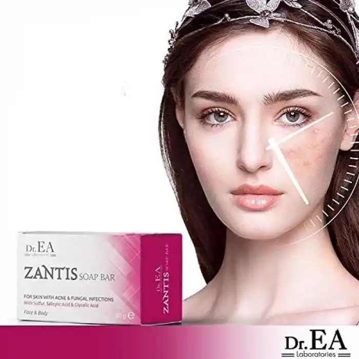 Dr. EA Laboratories Zantis Kükürt Salisilik Asit Glikolik Asit Sabunu 80 gr Kükürtlü Sabun