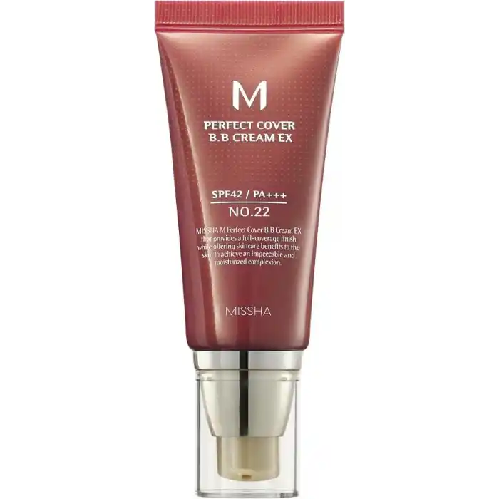 MISSHA Mükemmel Kapatıcılık Sunan Çok Fonksiyonlu M Perfect Cover BB Cream Ex SPF42 PA+++ No.22 (20ml)