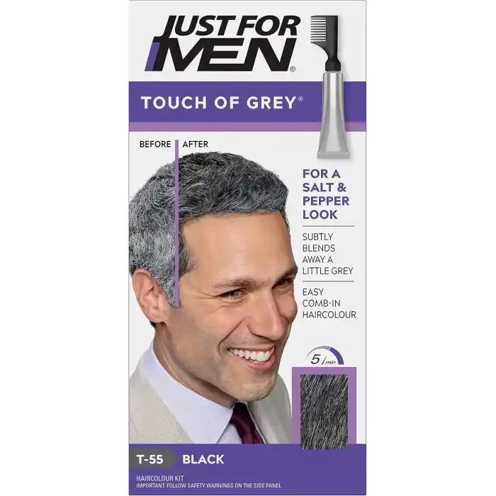 JUST FOR MEN Touch of Grey Siyah