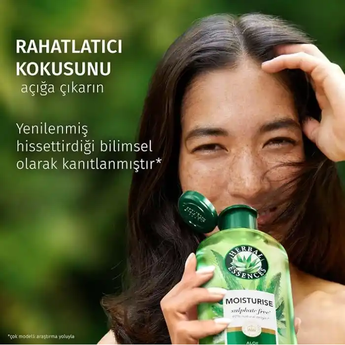 Herbal Essences Yatıştırıcı Aloe İçeren Sülfatsız Saç Bakım Kremi 250ml