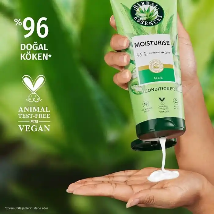 Herbal Essences Yatıştırıcı Aloe İçeren Sülfatsız Saç Bakım Kremi 250ml