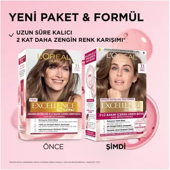 LOreal Paris Excellence Creme 7 Saç Boyası