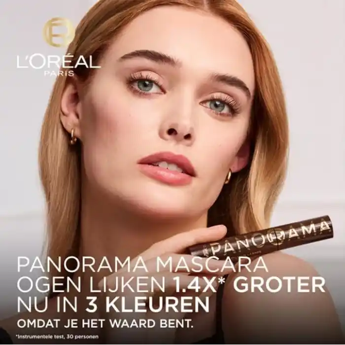 LOreal Cosmetics Panorama Chromatic Maskara Brun Leather
