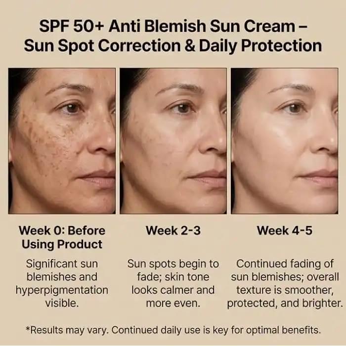 Maruderm Leke Karşıtı Güneş Kremi SPF 50+ PA++++ – Yeni Nesil Kore Filtreli, Alfa-Arbutin & Niasinamid İçerikli, Leke Görünümüne Karşı Güneş Koruyucu, 50 ML