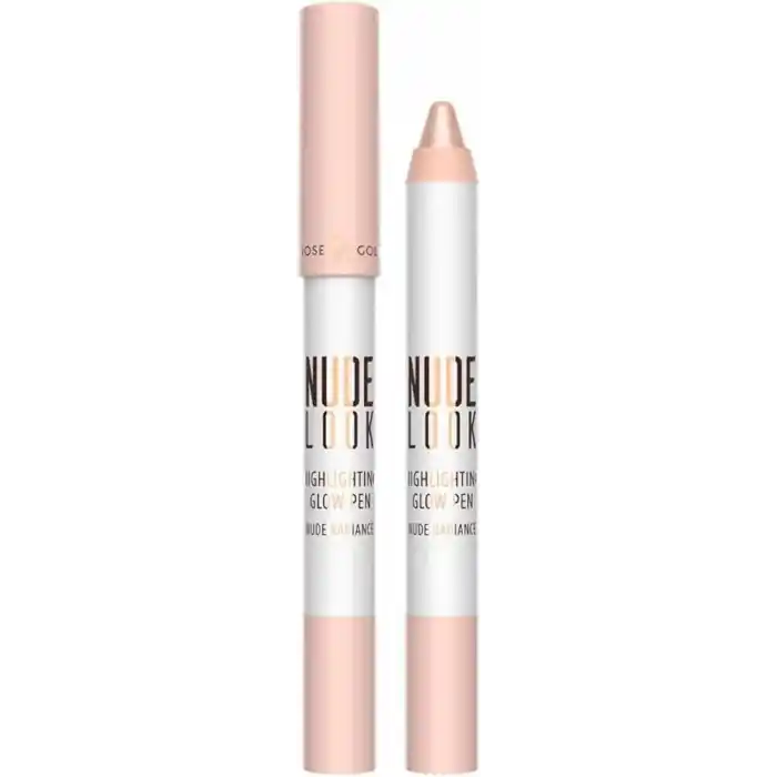 Golden Rose Nude Look Highlighting Glow Pen - Nude Radiance - Işıltılı Aydınlatıcı Kalem
