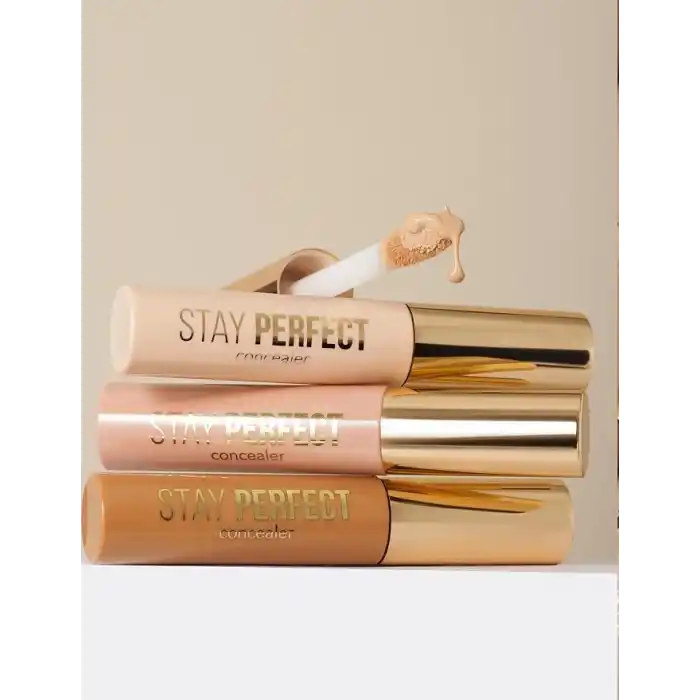 Flormar Doğal Bitişli Kapatıcı (SOĞUK ALT TON) - Stay Perfect Concealer - 001 Fair -8682536085441