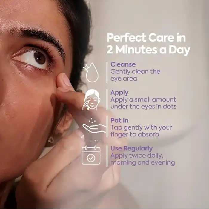 Clasy Care Göz Altı Kremi – Morluk ve Şişlik Karşıtı –%5 Kafein +%2 Hyalüronik Asit – Kırışıklık, Torba ve İnce Çizgiler için Aydınlatıcı Göz Kremi – Kore Esintili Göz Çevresi Kremi, 40 ml