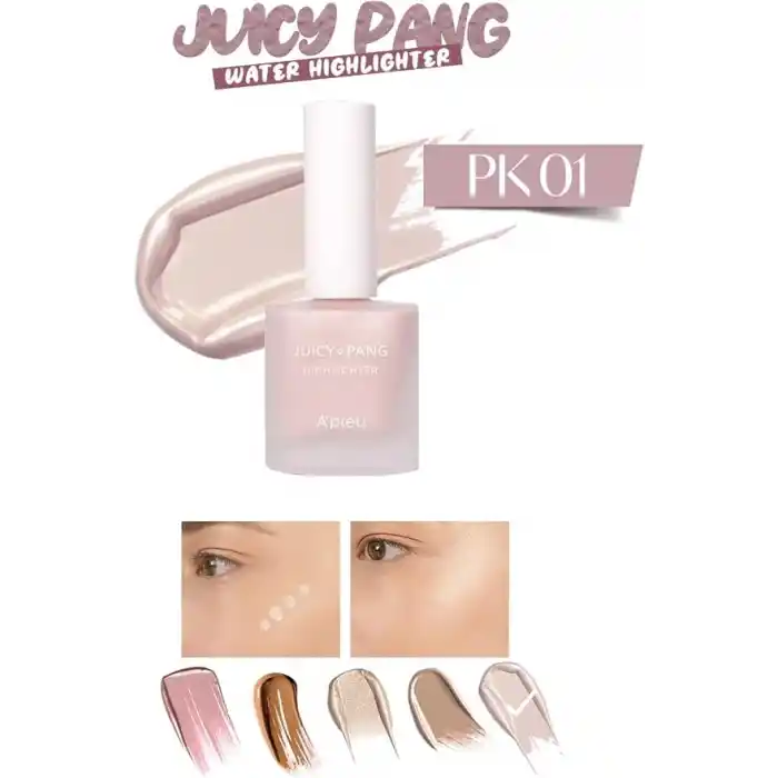 MISSHA İnci Tonlu Likit Aydınlatıcı – Parlak Görünüm Sunan Apieu Juicy Pang Highlighter Pearl (PK01)