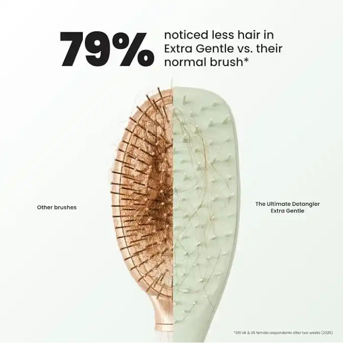 Tangle Teezer The Utimate Detangler Extra Gentle Eucalytpus Green Dökülme Karşıtı Hassas Saç Fırçası-Tarak