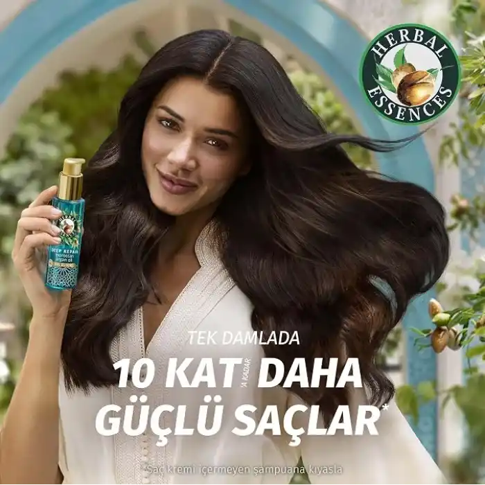 Herbal Essences Elixir Fas Argan Saç Bakım Yağı 95 ml