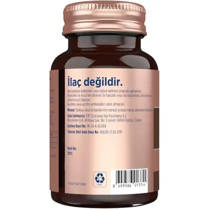 Dynavit Magnesium Citrate 200 mg & Vitamin D 60 Tablet - Kas & Kemik - Magnezyum Sitrat, D Vitamini