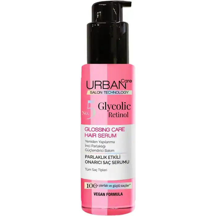 URBAN Care Glycolic Retinol Parlaklık Etkili Onarıcı Saç Bakım Serumu-100ml-Gloss