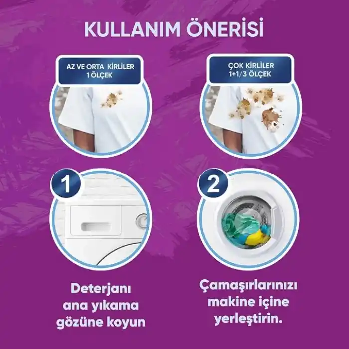 Omo Active Fresh Renkliler Toz Deterjanı 1.5 kg