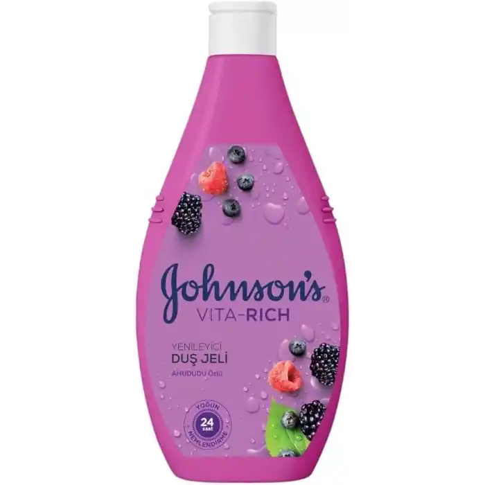 Johnson & Johnson Johnsons Vita-Rich Ahududu Özlü Yenileyici Duş Jeli 400 ml