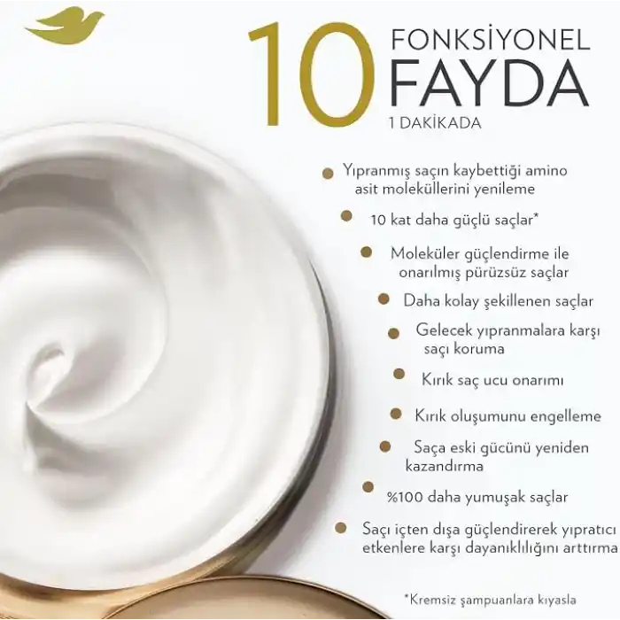 Dove Saç Bakım Maskesi Amino Serum Yoğun Onarıcı 265 ml