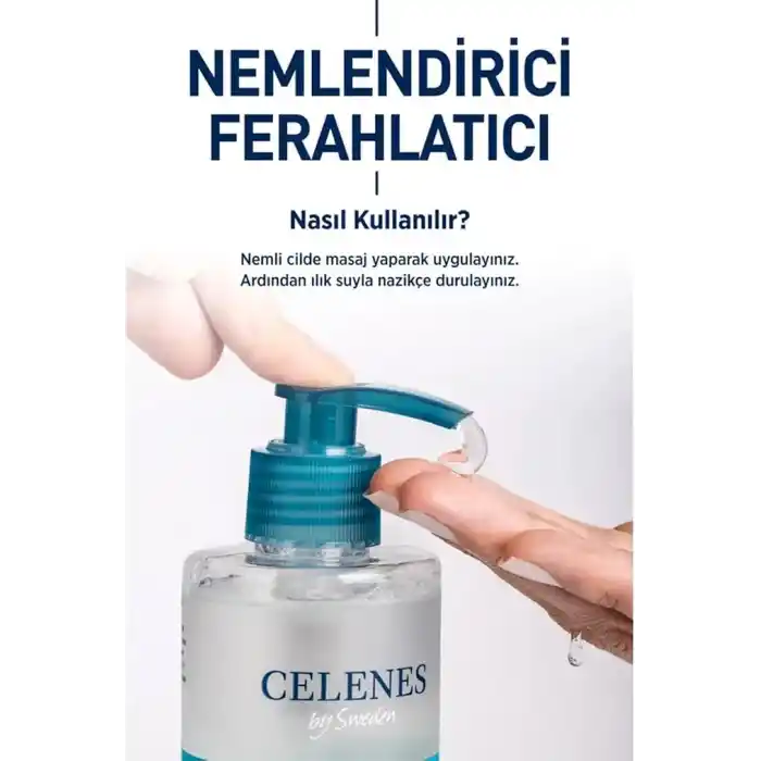 Celenes Nemlendirici Ve Canlandırıcı Thermal Yüz Temizleme Jeli Kuru Ve Hassas Ciltler 250 ml, 7350104248116
