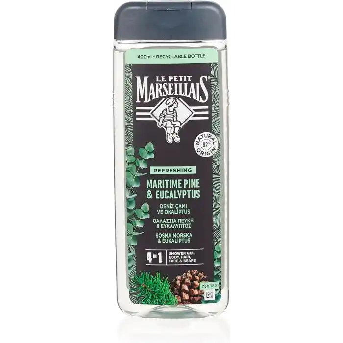 Le Petit Marseillais LPM Deniz Çamı ve Okaliptus 400 ml Duş Jeli