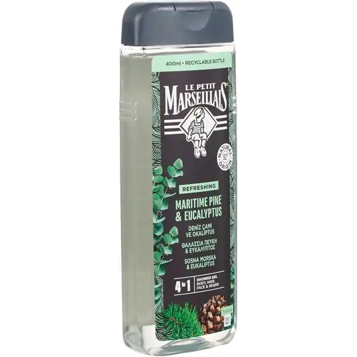 Le Petit Marseillais LPM Deniz Çamı ve Okaliptus 400 ml Duş Jeli