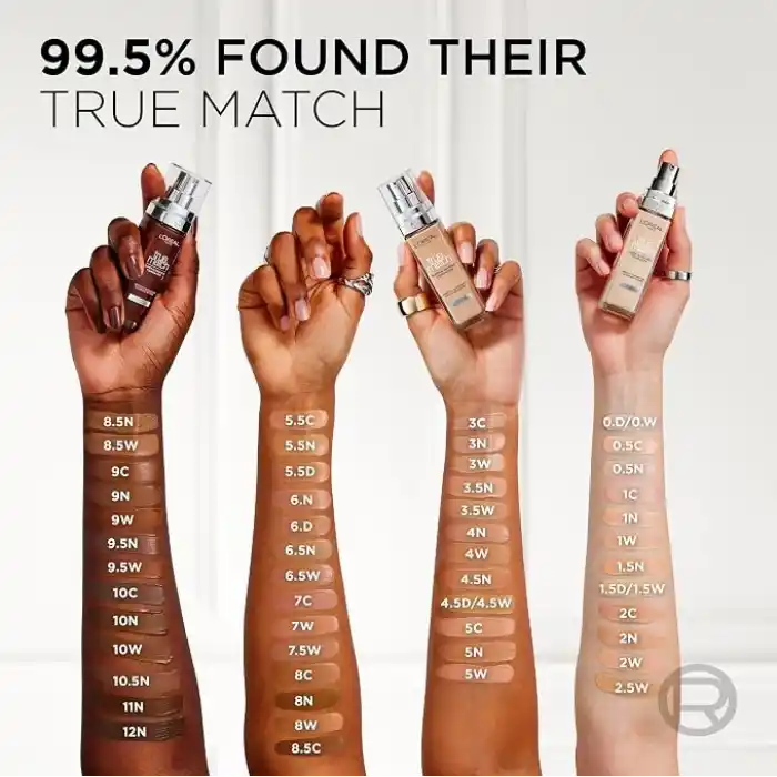 LOreal Paris True Match Bakım Yapan Fondöten - 1.5N Nötr Alt Ton