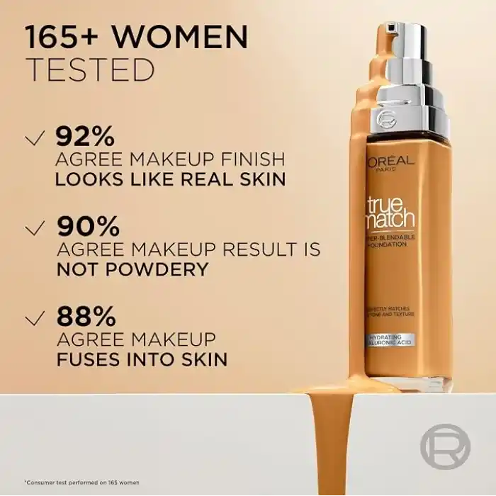 LOreal Paris True Match Bakım Yapan Fondöten - 1.5N Nötr Alt Ton