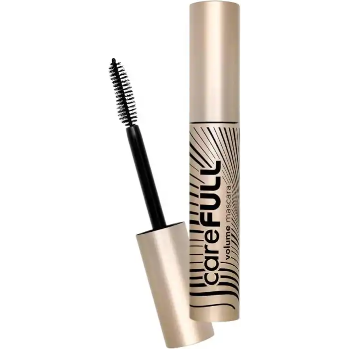Flormar Hacim Veren Besleyici Maskara (SİYAH) - Carefull Volume - 000 Black - 8682536084093