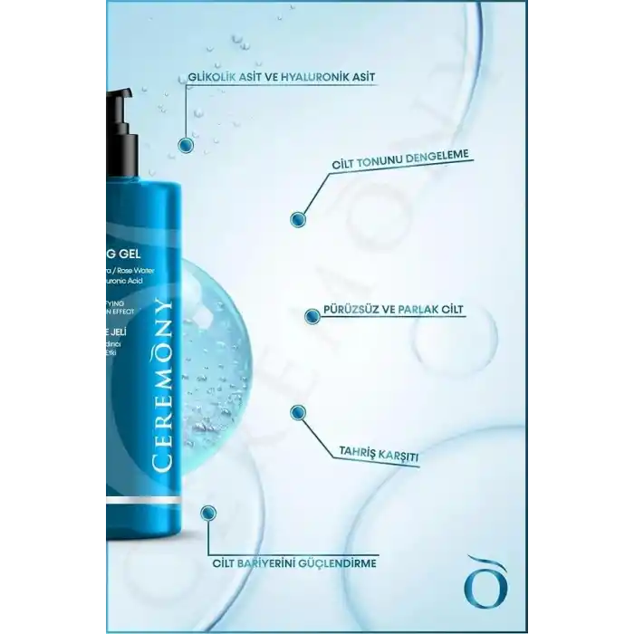 CEREMONY YÜZ TEMİZLEME JELİ 400 ML