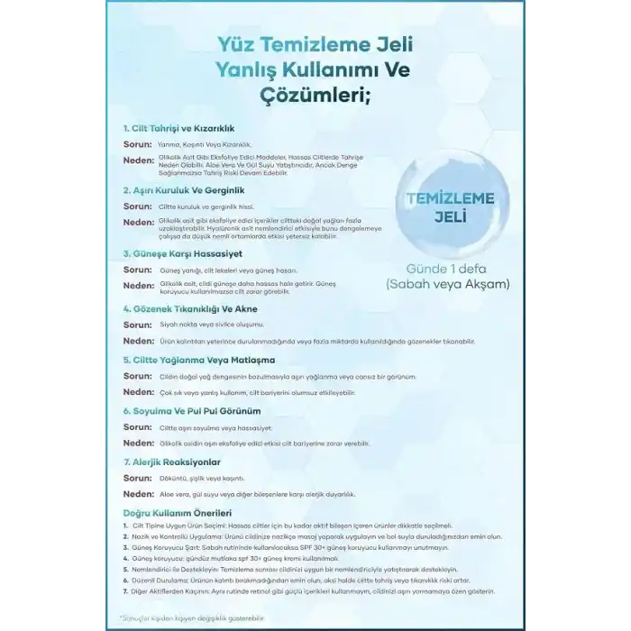 CEREMONY YÜZ TEMİZLEME JELİ 400 ML