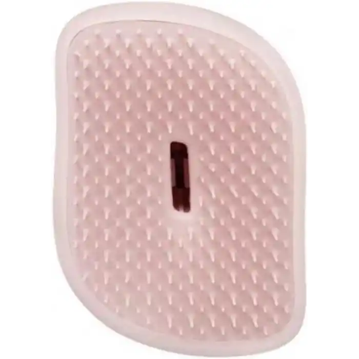 Tangle Teezer Compact Styler Pink Matte Chrome Saç Fırçası - Seyahat ve Çanta Boy Tarak