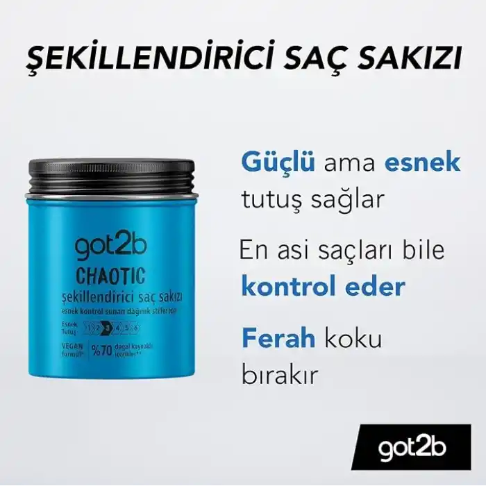 Got2b Chaotic Saç Sakızı 100ml