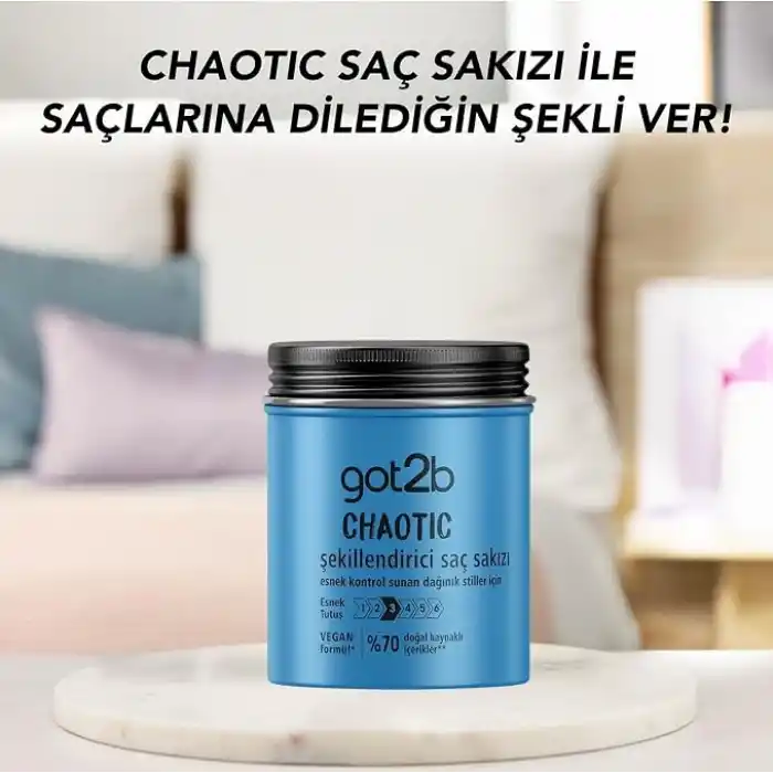 Got2b Chaotic Saç Sakızı 100ml