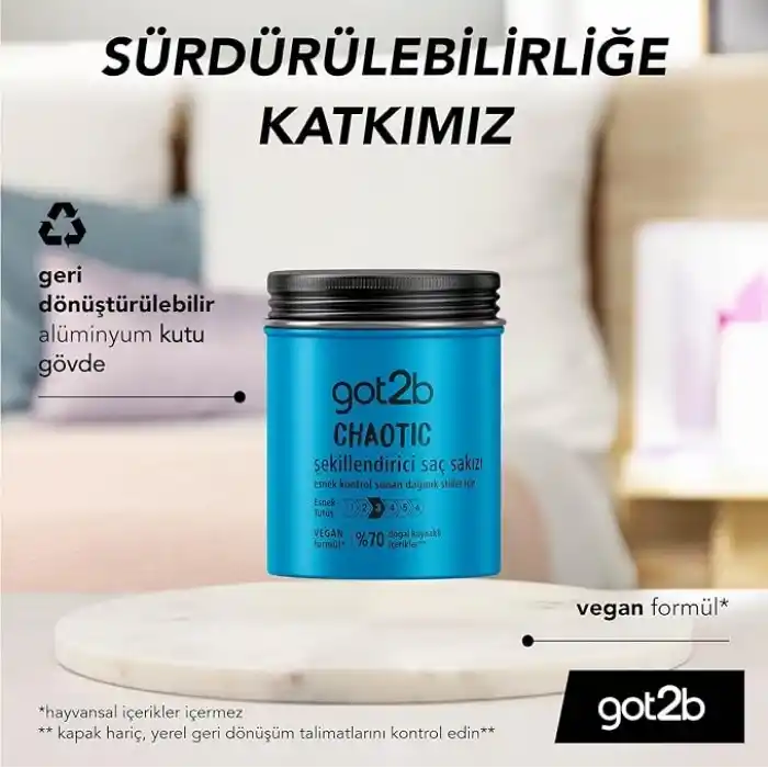 Got2b Chaotic Saç Sakızı 100ml