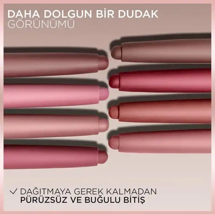 LOreal Cosmetics Paris Blurfiller Dudak Kalemi 635